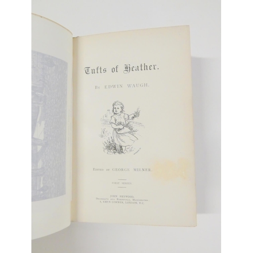 39 - WAUGH EDWIN.  Works. 16 vols. incl. duplicates, Lancashire Sketches, Rambles in the Lake D... 