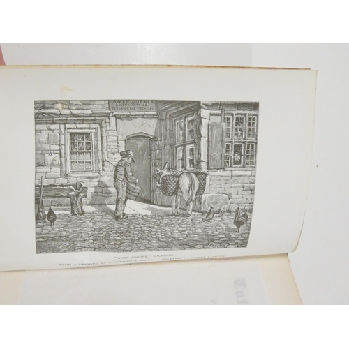 39 - WAUGH EDWIN.  Works. 16 vols. incl. duplicates, Lancashire Sketches, Rambles in the Lake D... 