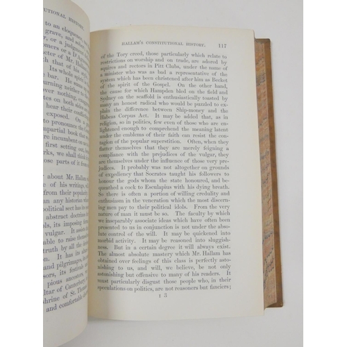 42 - MACAULAY LORD.  Critical & Historical Essays, 3 vols. and Miscellaneous Writings, 2 vo... 