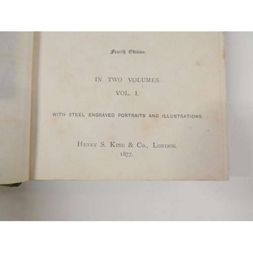 43 - KINGSLEY CHARLES.  His Letters & Memories of His Life, edited by His Wife. 2 vols. Frontis &... 