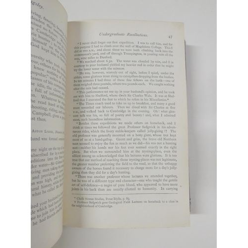 43 - KINGSLEY CHARLES.  His Letters & Memories of His Life, edited by His Wife. 2 vols. Frontis &... 