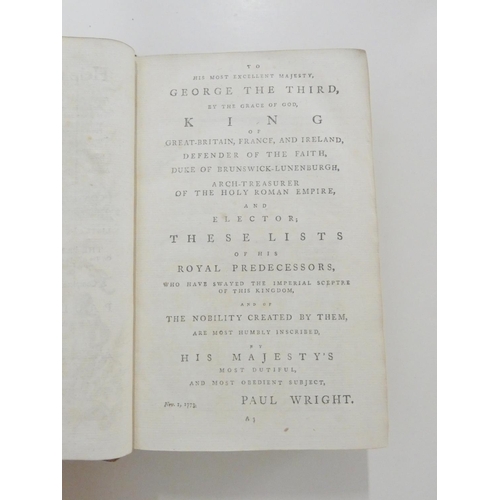 44 - WRIGHT PAUL (Ed).  A Help to English History by Peter Heylyn. Half title. Eng. frontis &am... 