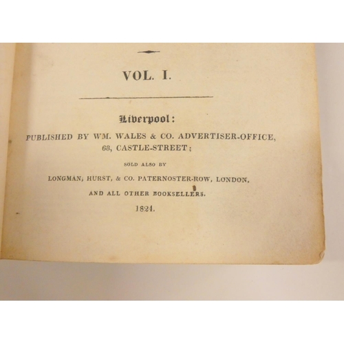 46 - BAINES EDWARD.  History, Directory & Gazetteer of the County Palatine of Lancaster. 2 ... 