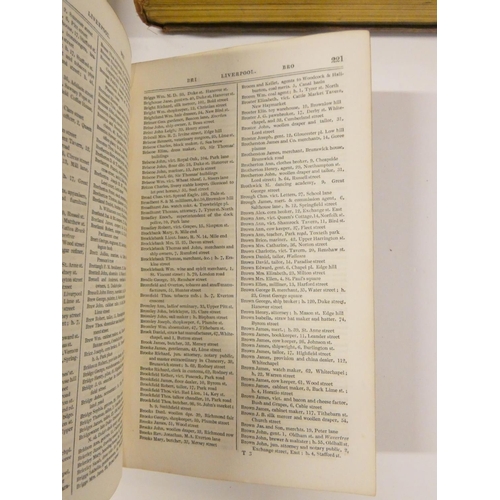 46 - BAINES EDWARD.  History, Directory & Gazetteer of the County Palatine of Lancaster. 2 ... 