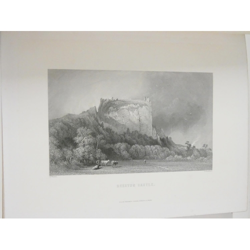 46 - BAINES EDWARD.  History, Directory & Gazetteer of the County Palatine of Lancaster. 2 ... 