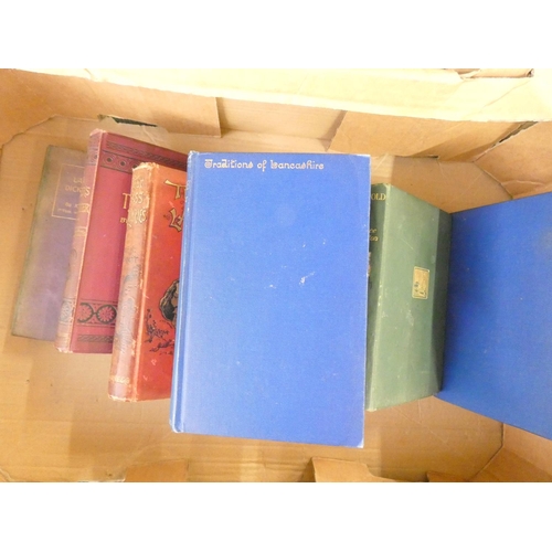 48 - Lancashire Dialect & others.  9 various vols.