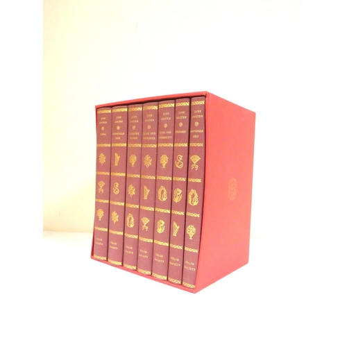 61 - FOLIO SOCIETY. The Works of Jane Austen. 6 vols. in slip case.