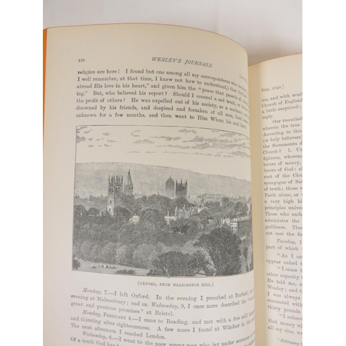 64 - WESLEY REV. JOHN.  Wesley His Own Biographer, Selections from the Journals. Eng. port. frontis &... 