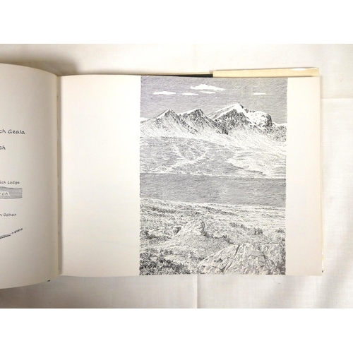 70 - WAINWRIGHT A.  Scottish Mountain Drawings. The set of 6 vols. Oblong 1st eds. in d.w's.... 