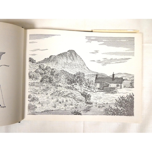 70 - WAINWRIGHT A.  Scottish Mountain Drawings. The set of 6 vols. Oblong 1st eds. in d.w's.... 