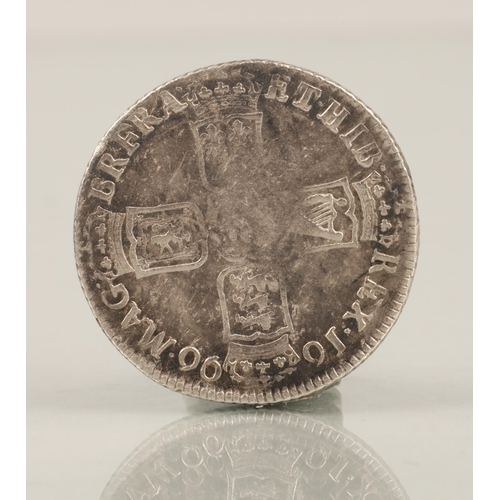 53 - 1690 silver shilling, 5.9g