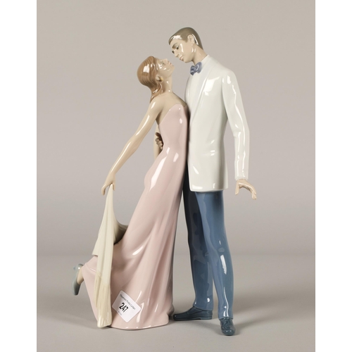 247 - Lladro figure, man & woman dancing