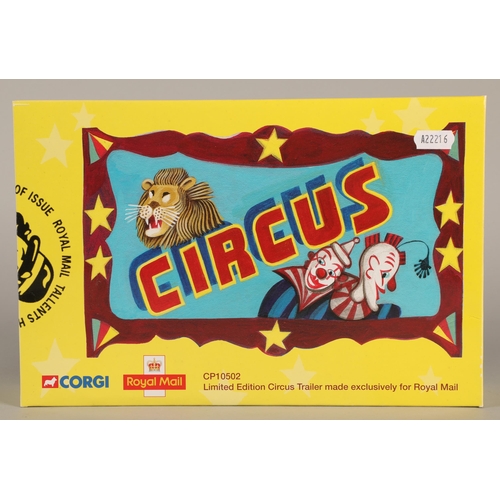 277 - Corgi Royal Mail limited edition Circus trailer boxed.