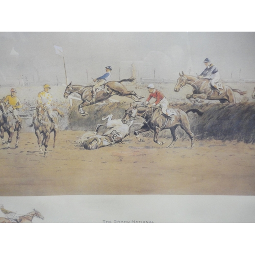 59 - After Charles Johnson Payne 'Snaffles' (British, 1884 - 1967)'The Grand National - The Canal Turn'Pe... 