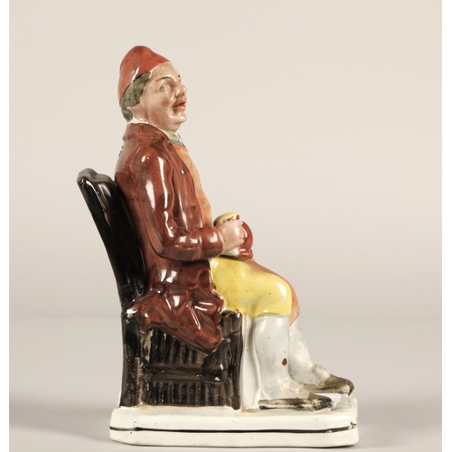 4 - Souter Johnnie ceramic figurine, 20cm h