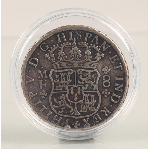 128 - Mexican Reale dated 1743