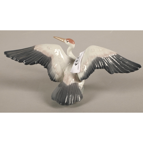 233 - LLadro Flapping Crane