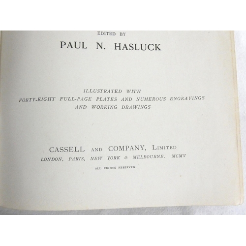 117 - HASLUCK PAUL N.  The Book of Photography. Plates & text illus. Half red calf. Cassell,... 