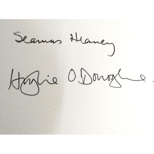 144 - HEANEY SEAMUS.  The Testament of Cresseid. Ltd. ed. 294/425, signed by Heaney & the illustrator,... 