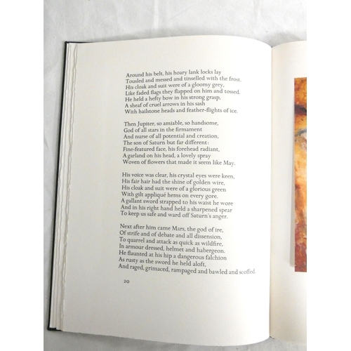 144 - HEANEY SEAMUS.  The Testament of Cresseid. Ltd. ed. 294/425, signed by Heaney & the illustrator,... 