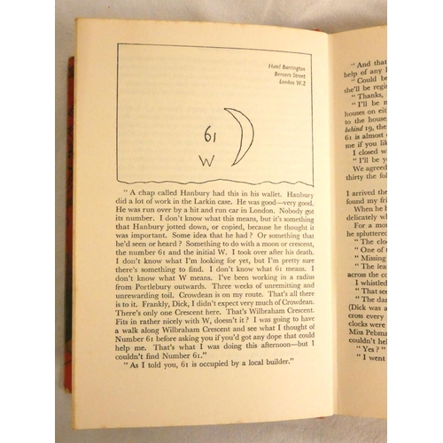 147 - CHRISTIE AGATHA.  The Clocks. 1st ed. in d.w. 1963; also 5 facsimile edition Agatha Christies i... 