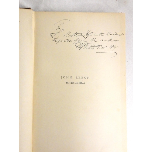 150 - FRITH WILLIAM POWELL.  John Leech, His Life & Work. 2 vols. Signed presentation inscription from... 