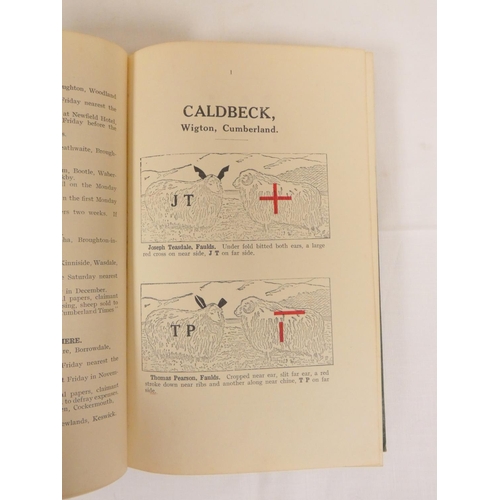 154 - LAMB R. H.  Lamb's Shepherds' Guide for Cumberland, Westmorland & Lancashire. Illus. O... 