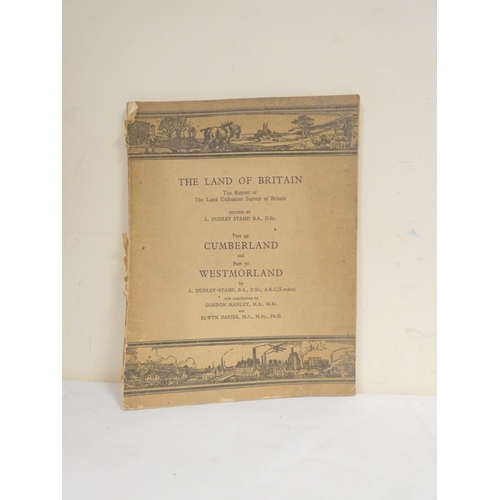 155 - DUDLEY STAMP L. (Ed).  The Land of Britain, Parts 49 & 50 re. Cumberland & Westmor... 