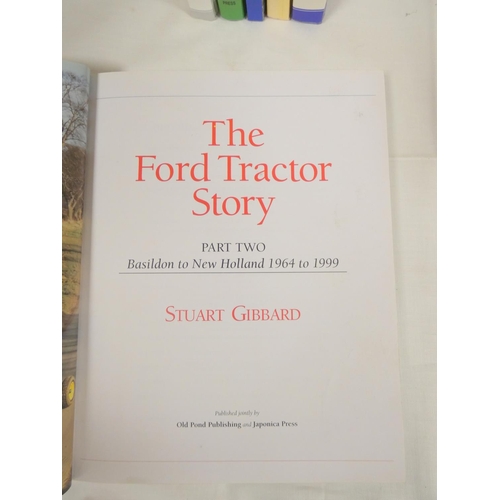 156 - Tractors.  6 illus. quarto vols. re. tractor history.