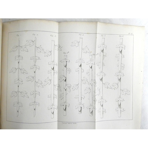 164 - DUTROCHET M. H.  Memoirs ... Anatomique et Physiologique des Végétaux et des Animaux. Atlas vol. wit... 