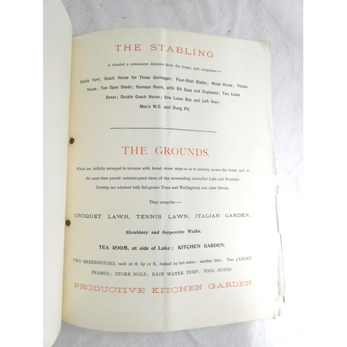 166 - ROYAL COMM. ON AGRICULTURE.  Report by Mr. Wilson Fox (Assistant Commissioner) on the Coun... 