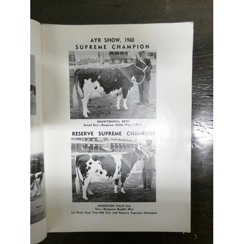 174 - Ayrshire Cattle.  Bargower Herd sale catalogues. 13 of these, the earliest 1943. Mixed con... 