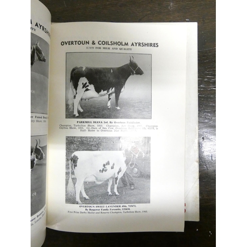 174 - Ayrshire Cattle.  Bargower Herd sale catalogues. 13 of these, the earliest 1943. Mixed con... 