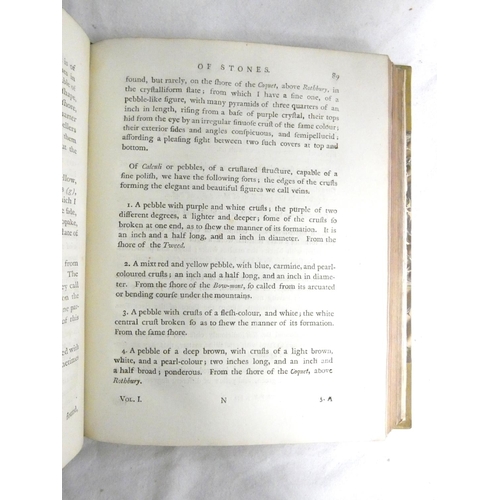 186 - WALLIS JOHN.  The Natural History & Antiquities of Northumberland & of So Much of the County... 