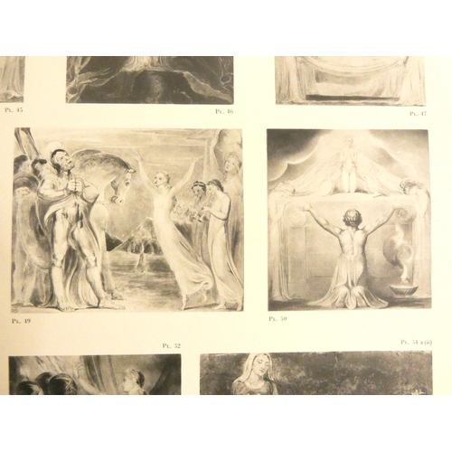 189 - BLAKE WILLIAM.  Illustrations to the Bible, A Catalogue Compiled by Geoffrey Keynes. Ltd. ... 