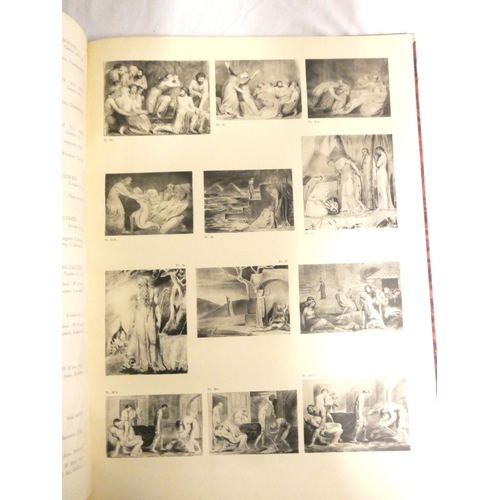 189 - BLAKE WILLIAM.  Illustrations to the Bible, A Catalogue Compiled by Geoffrey Keynes. Ltd. ... 