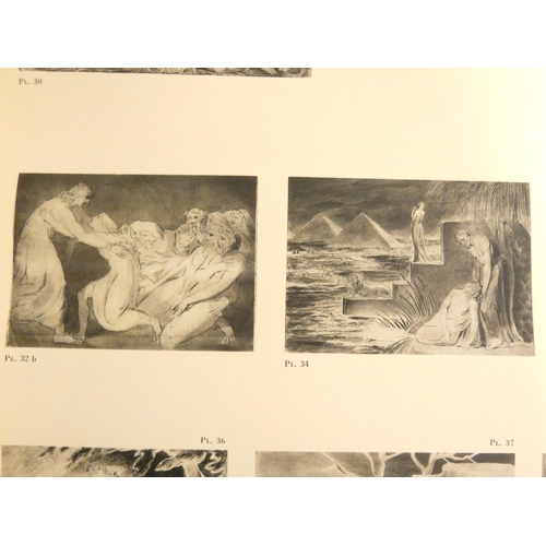 189 - BLAKE WILLIAM.  Illustrations to the Bible, A Catalogue Compiled by Geoffrey Keynes. Ltd. ... 