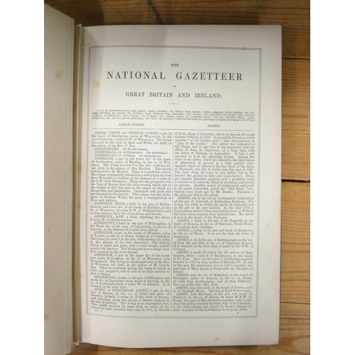 191 - VIRTUE & CO. (Pubs).  The National Gazetteer of Great Britain & Ireland. 12 vols. Many doubl... 