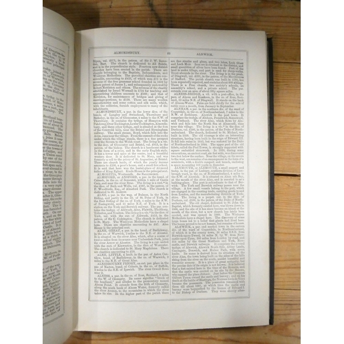 191 - VIRTUE & CO. (Pubs).  The National Gazetteer of Great Britain & Ireland. 12 vols. Many doubl... 