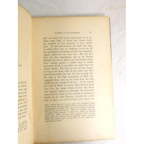 195 - (MURRAY FRANCES).  Summer in the Hebrides, Sketches in Colonsay & Oronsay. Numbered 38... 