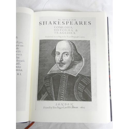 203 - SHAKESPEARE WILLIAM.  The First Folio of Shakespeare, The Norton Facsimile. Ltd. ed. 112/1,000. Foli... 