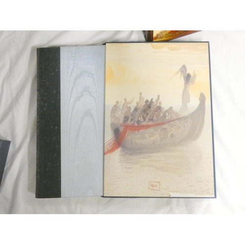 205 - FOLIO SOCIETY.  Blake's Jerusalem & 5 other quarto vols. in slip cases. Varying cond.... 