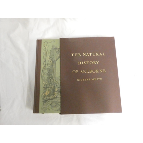 225 - FOLIO SOCIETY. Gilbert White, Natural History of Selborne. Quarto vol. in slip case. 2009; also... 