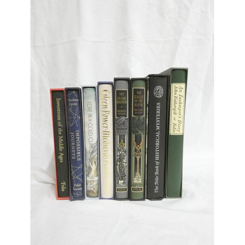 228 - FOLIO SOCIETY.  8 vols. in slip cases.