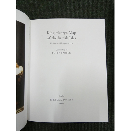 231A - FOLIO SOCIETY.  King Henry's Map of the British Isles. Ltd. ed. 2750. Rolled facsimil... 