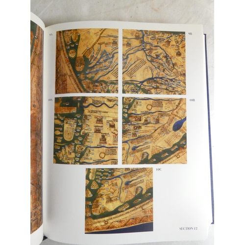 232 - FOLIO SOCIETY.   The Hereford World Map,  Mappa Mundi. Ltd ed. 1,000, the rolled facsimile map, 125c... 