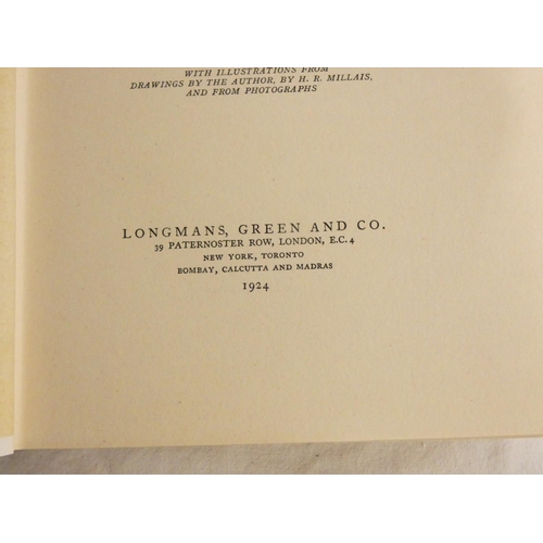 238 - MILLAIS J. G.  Far Away Up the Nile. Illus. Large 8vo. Orig. red cloth, a good copy. 1924.... 