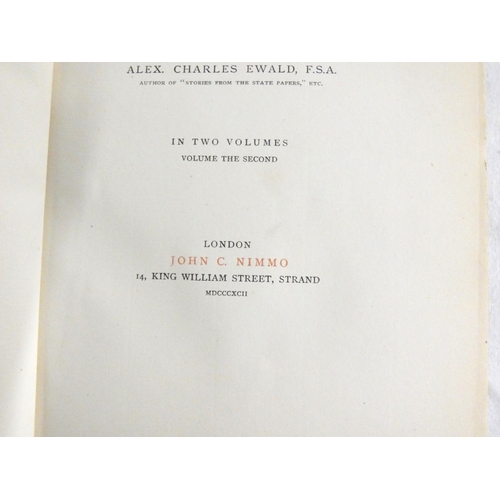 261 - FARQUHAR GEORGE.  The Dramatic Works ... With Life & Notes by Alex Charles Ewald. 2 vo... 