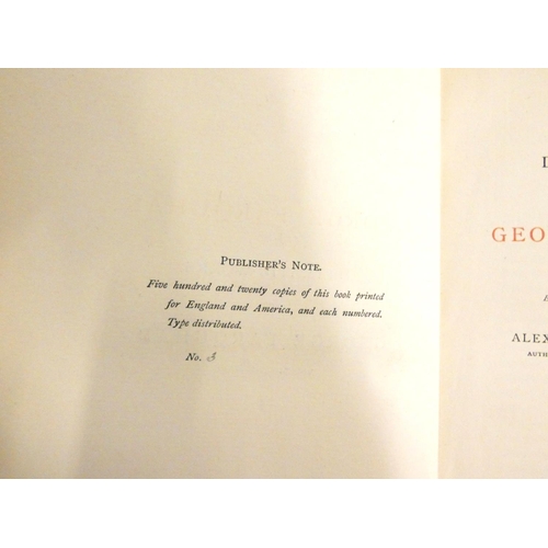 261 - FARQUHAR GEORGE.  The Dramatic Works ... With Life & Notes by Alex Charles Ewald. 2 vo... 