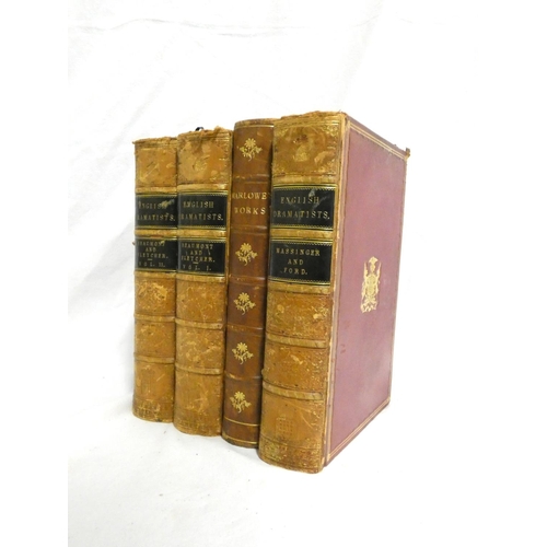 263 - DARLEY GEORGE.  The Works of Beaumont & Fletcher. 2 vols. Eng. frontis & title vig... 